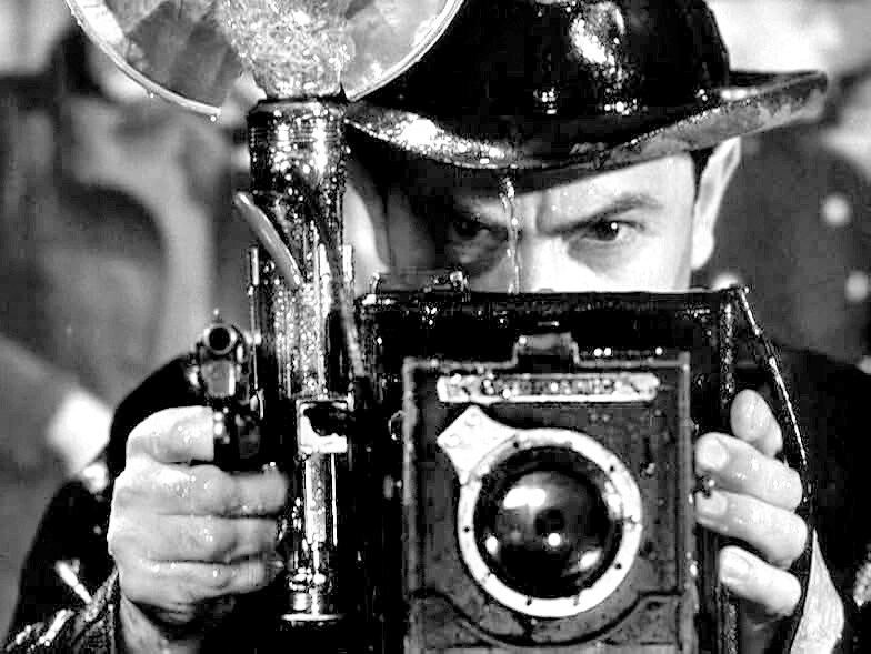 Foreign Correspondent; 1940: His second Hollywood work was a propaganda film that beseeched the US to enter World War 2. It was nominated for a Best Picture Oscar. Foreign Correspondent; 1940: His second Hollywood work was a propaganda film that beseeched the US to enter World War 2. It was nominated for a Best Picture Oscar.