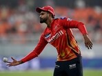 Punjab Kings' captain Shreyas Iyer fields the ball during the Indian Premier League (IPL) Twenty20 cricket match between Punjab Kings and Kolkata Knight Riders Punjab Kings' captain Shreyas Iyer fields the ball during the Indian Premier League (IPL) Twenty20 cricket match between Punjab Kings and Kolkata Knight Riders
