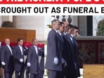 Pope Francis' coffin brought out to St Peter's Square as funeral service begins Pope Francis' coffin brought out to St Peter's Square as funeral service begins