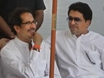 Raj Thackeray and Uddhav Thackeray in 2014. Raj Thackeray and Uddhav Thackeray in 2014.