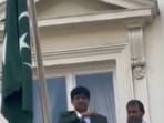 The protestors condemned the Pakistan High Commission for playing loud music and making insensitive comments while people were in grief. The protestors condemned the Pakistan High Commission for playing loud music and making insensitive comments while people were in grief.