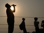 Delhi's maximum temperature on Saturday hit a searing 42.1 degrees celsius while the minimum temperature settled at 20.7 degrees celsius. Delhi's maximum temperature on Saturday hit a searing 42.1 degrees celsius while the minimum temperature settled at 20.7 degrees celsius.