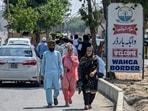Indian citizens return from Wagah border post on the outskirts of Lahore on April 25, 2025. Indian citizens return from Wagah border post on the outskirts of Lahore on April 25, 2025.
