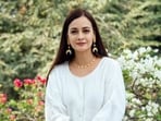 Dia Mirza sports The Rover's earrings and chokers in a photoshoot. (Instagram/ The Rover)