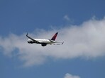 A flight attendant found the note about a bomb threat on a bathroom door,  (Representative image)