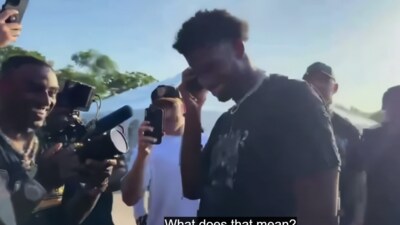 During a Twitch stream with family, Shedeur Sanders received a prank call impersonating an NFL team, leaving him confused and abruptly ending the stream. (Twitch/Shedeur Sanders)