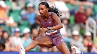 Dalilah Muhammad has won back-to-back Olympic medals in Rio and Tokyo. (Getty Images) Dalilah Muhammad has won back-to-back Olympic medals in Rio and Tokyo. (Getty Images)