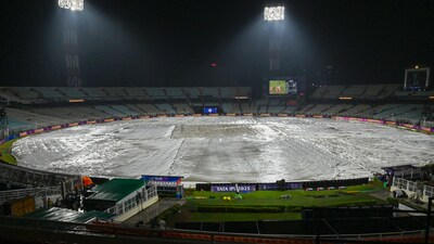 As a result of this washout, Punjab Kings jumped to the fourth spot in the points table while KKR remain in the seventh position. (Hindustan Times) As a result of this washout, Punjab Kings jumped to the fourth spot in the points table while KKR remain in the seventh position. (Hindustan Times)