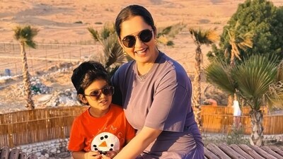 Sania Mirza and her ex-husband Shoaib Malik welcomed son Izhaan in 2018. (Instagram/ Sania Mirza) Sania Mirza and her ex-husband Shoaib Malik welcomed son Izhaan in 2018. (Instagram/ Sania Mirza)