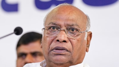 Mallikarjun Kharge stated that PM Modi was not taking the matter seriously given how he skipped the all-party meeting on the Pahalgam terror attack. (PTI) Mallikarjun Kharge stated that PM Modi was not taking the matter seriously given how he skipped the all-party meeting on the Pahalgam terror attack. (PTI)
