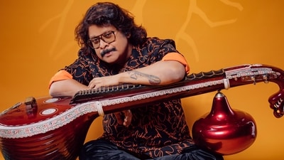 Music director-composer Rajhesh Vaidhya is renowned for blending the traditional Carnatic music with global influences and carving a special place for the veena, in the world of music. Music director-composer Rajhesh Vaidhya is renowned for blending the traditional Carnatic music with global influences and carving a special place for the veena, in the world of music.