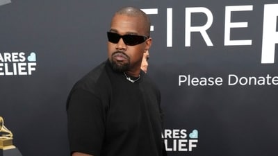 Kanye West, also known as Ye, has been banned from Twitch after just seven minutes of his streaming debut on the platform. (Photo by Jordan Strauss/Invision/AP) Kanye West, also known as Ye, has been banned from Twitch after just seven minutes of his streaming debut on the platform. (Photo by Jordan Strauss/Invision/AP)