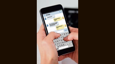 While some auto correct blunders, like changing ‘desert’ into ‘dessert’, can be amusing, others such as turning ‘meeting’ into ‘mating’ and substituting ‘therapist’ with ‘the rapist’ are appalling. (Shutterstock)