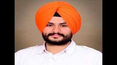 Youth Congress leader Sarvotam Singh, alias Lucky Sandhu. (HT Photo) Youth Congress leader Sarvotam Singh, alias Lucky Sandhu. (HT Photo)