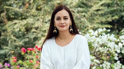 Dia Mirza sports The Rover's earrings and chokers in a photoshoot. (Instagram/ The Rover) Dia Mirza sports The Rover's earrings and chokers in a photoshoot. (Instagram/ The Rover)