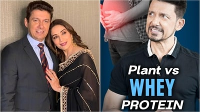Whey or plant protein? Dr. Nene offers insight for fitness enthusiasts. (Instagram) Whey or plant protein? Dr. Nene offers insight for fitness enthusiasts. (Instagram)