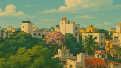 For many young homebuyers in their 20s and 30s, stepping into the property market feels less like a dream come true and more like navigating a complex emotional and financial decision. (Representational Photo) (Studio Ghibli style image created using ChatGPT) For many young homebuyers in their 20s and 30s, stepping into the property market feels less like a dream come true and more like navigating a complex emotional and financial decision. (Representational Photo) (Studio Ghibli style image created using ChatGPT)