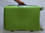 United Colors Of Benetton Opal green luggage trolley. The perfect travel luggage you need.(Hindustan Times)