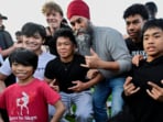 Jagmeet Singh was at the Lapu Lapu festival hours before the car-ramming incident on Saturday