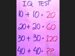 A maths puzzle shared on X left users puzzled.