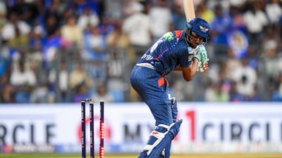 Jasprit Bumrah took three wickets in the 17th over, including two wickets in two deliveries off of yorkers at different speeds. The last of these was to dismiss Avesh Khan with a pinpoint blockhole delivery. (ANI) Jasprit Bumrah took three wickets in the 17th over, including two wickets in two deliveries off of yorkers at different speeds. The last of these was to dismiss Avesh Khan with a pinpoint blockhole delivery. (ANI)