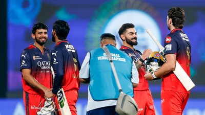 RCB jumped to the top of the table with four league matches left for them. DC dropped down to fourth and have five games in hand.&nbsp; (ANI)