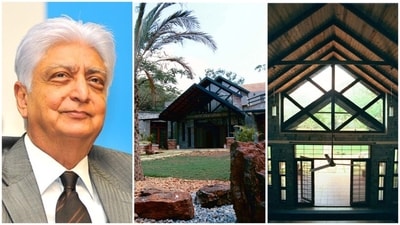 Azim Premji's Whitefield property mixes tradition with modern elegance. (File Photo and images courtesy Housing.com via BNA Balan + Nambisan architects) Azim Premji's Whitefield property mixes tradition with modern elegance. (File Photo and images courtesy Housing.com via BNA Balan + Nambisan architects)