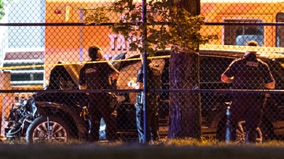 Rai clarified that there was "one suspect, one vehicle," stating that the culprit was believed to have acted alone. In this graphic, Vancouver police examine a black car suspected to be involved at a scene after a vehicle drove into a crowd at the Lapu Lapu Festival in Vancouver, British Columbia, Saturday April 26, 2025. (Rich Lam/The Canadian Press via AP) (AP) Rai clarified that there was "one suspect, one vehicle," stating that the culprit was believed to have acted alone. In this graphic, Vancouver police examine a black car suspected to be involved at a scene after a vehicle drove into a crowd at the Lapu Lapu Festival in Vancouver, British Columbia, Saturday April 26, 2025. (Rich Lam/The Canadian Press via AP) (AP)