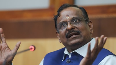 Dr V Narayanan, chairman, ISRO. (ANI) Dr V Narayanan, chairman, ISRO. (ANI)