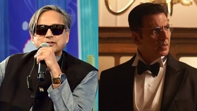 Shashi Tharoor praised the Akshay Kumar-starrer Kesari Chapter 2. Shashi Tharoor praised the Akshay Kumar-starrer Kesari Chapter 2.
