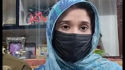 Pakistani woman Maryam who is married to man from Uttar Pradesh’s Khurja. (Sourced)