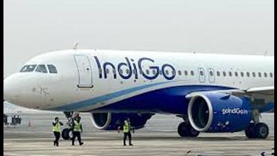 The plane, which just took-off, was to land back at Lal Bahadur Shashtri International Airport and returned to an isolated area. (Sourced) The plane, which just took-off, was to land back at Lal Bahadur Shashtri International Airport and returned to an isolated area. (Sourced)