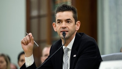 Jared Isaacman, U.S. President Donald Trump's nominee to be National Aeronautics and Space Administration (NASA) Administrator, testifies during a Senate Commerce, Science, and Transportation Committee confirmation hearing in the Russell Senate Office Building on Capitol Hill on April 09, 2025 in Washington, DC. (Getty Images via AFP) Jared Isaacman, U.S. President Donald Trump's nominee to be National Aeronautics and Space Administration (NASA) Administrator, testifies during a Senate Commerce, Science, and Transportation Committee confirmation hearing in the Russell Senate Office Building on Capitol Hill on April 09, 2025 in Washington, DC. (Getty Images via AFP)