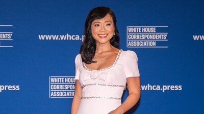 Chinese-US journalist Weijia Jiang attends the White House Correspondents' Association Dinner at the Washington Hilton in Washington, DC, April 26, 2025. (Photo by Allison ROBBERT / AFP) (AFP) Chinese-US journalist Weijia Jiang attends the White House Correspondents' Association Dinner at the Washington Hilton in Washington, DC, April 26, 2025. (Photo by Allison ROBBERT / AFP) (AFP)