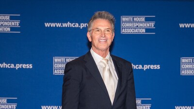US actor Tim Daly attends the White House Correspondents' Association Dinner at the Washington Hilton in Washington, DC, April 26, 2025. (Photo by Allison ROBBERT / AFP) (AFP) US actor Tim Daly attends the White House Correspondents' Association Dinner at the Washington Hilton in Washington, DC, April 26, 2025. (Photo by Allison ROBBERT / AFP) (AFP)