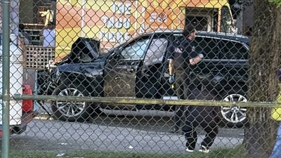 An SUV rammed into a crowd at the Lapu Lapu Filipino street festival in Vancouver, Canada, (X/ Vancouver PD)