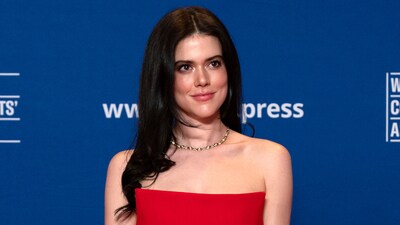 Lydia Moynihan poses for photographers as she arrives at the annual White House Correspondents' Association Dinner in Washington, Saturday, April 26, 2025. (AP Photo/Jose Luis Magana) (AP) Lydia Moynihan poses for photographers as she arrives at the annual White House Correspondents' Association Dinner in Washington, Saturday, April 26, 2025. (AP Photo/Jose Luis Magana) (AP)