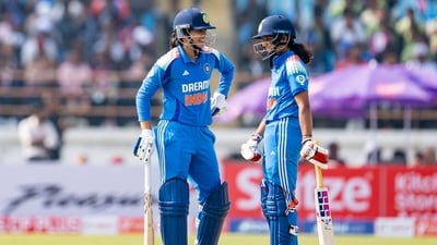 Women's Tri-Series: Pratika Rawal, bowlers shine as India hammer Sri Lanka (BCCI Women) Women's Tri-Series: Pratika Rawal, bowlers shine as India hammer Sri Lanka (BCCI Women)