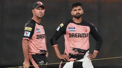 Shreyas Iyer was captain of the Delhi Capitals in Ricky Ponting's early stint as head coach of the side (Punjab Kings)