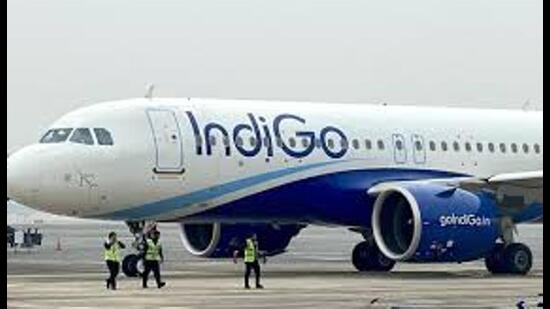 The plane, which just took-off, was to land back at Lal Bahadur Shashtri International Airport and returned to an isolated area. (Sourced)