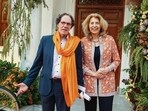 Peter Knoope and Marisa Gerards(Photo: Raajessh Kashyap/HT)