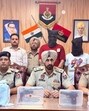 The accused in the custody of Ludhiana police on Sunday. (HT Photo) The accused in the custody of Ludhiana police on Sunday. (HT Photo)