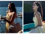 Ananya Panday wore a yellow dress on the trip. Ananya Panday wore a yellow dress on the trip.