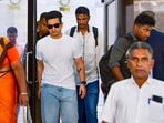 YouTuber Ranveer Allahbadia leaves the Maharashtra Cyber Cell office after appearing in connection with India's Got Latent case, in Mumbai, on April 15, 2025.