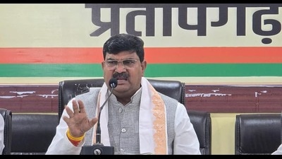 BJP state general secretary Dharampal Singh (HT) BJP state general secretary Dharampal Singh (HT)