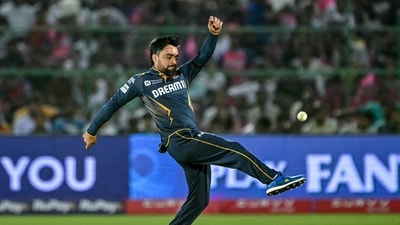 Rashid Khan has claimed just seven wickets in 9 matches so far this season at an economy of 8.88. (AFP) Rashid Khan has claimed just seven wickets in 9 matches so far this season at an economy of 8.88. (AFP)