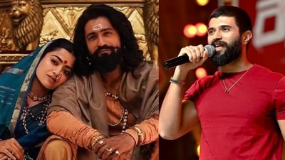 Chhaava enraged Vijay Deverakonda Chhaava enraged Vijay Deverakonda