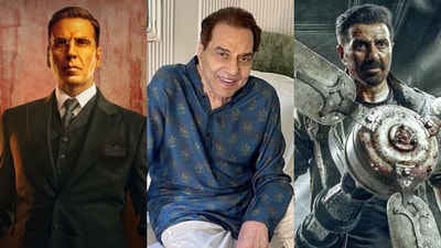 Dharmendra shares post comparing Jaat's box office performance with Kesari Chapter 2.