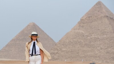 The White House shared 20 of the First Lady's photos on their social media handles with the caption, “Celebrating America’s incredible First Lady, Melania Trump — swipe for 20 of our favourite photos. Happy Birthday, @FLOTUS!” The White House shared 20 of the First Lady's photos on their social media handles with the caption, “Celebrating America’s incredible First Lady, Melania Trump — swipe for 20 of our favourite photos. Happy Birthday, @FLOTUS!” 
