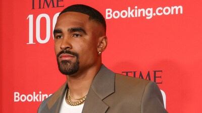 Jalen Hurts skipped White House meeting with Trump. (REUTERS)